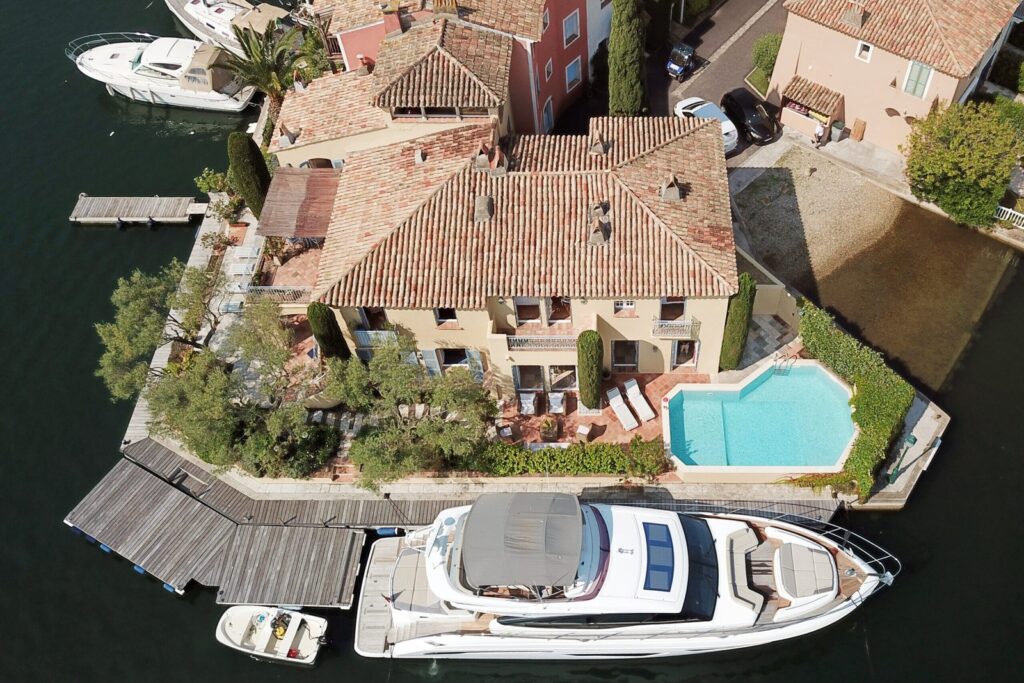 The Boat House - luxury villa rental in Port Grimaud